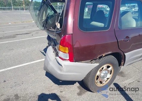 2001 Mazda Tribute Dx V6 from USA, damaged, VIN 4F2YU06131KM17433